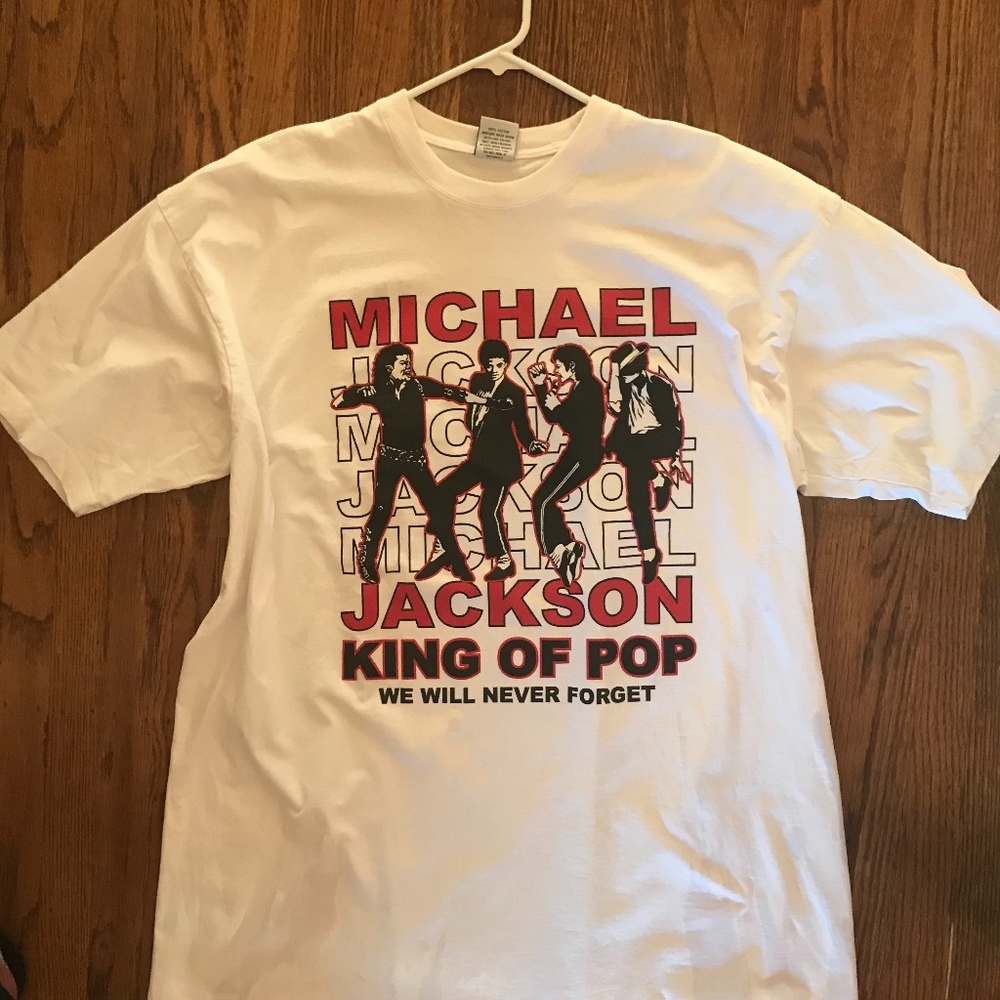 Michael Jackson Memorial T Shirt 3XL Tall